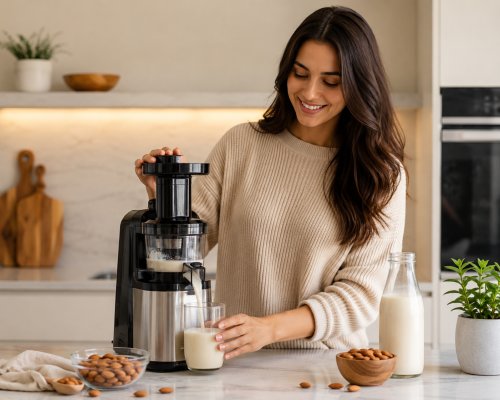 Best Almond Milk Juicer for Fresh, Creamy Homemade Plant-Based Milk