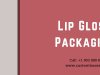 Custom Lip gloss packaging in All Sizes & Shapes at wholesale rate