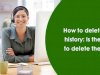 How to delete cash app history: Is there any way to delete the cash app?