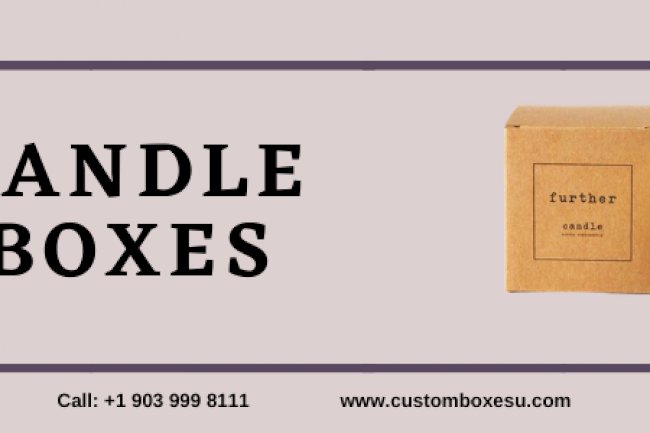 Candle boxes with Printed logo & Design in Texas, USA