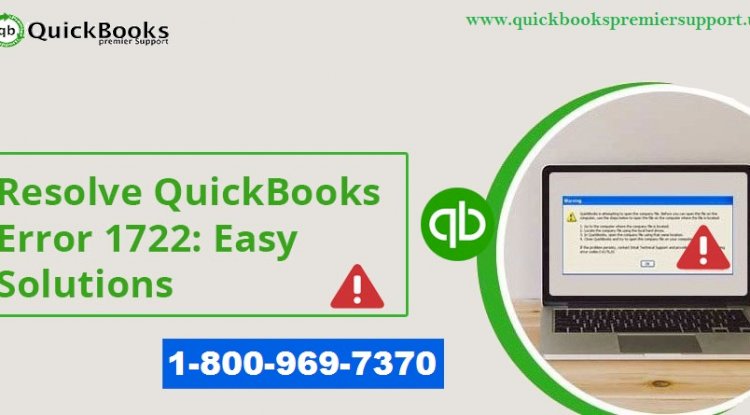 How to Troubleshoot QuickBooks Error 1722 (System Error)?
