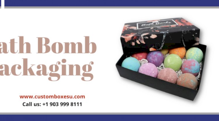 Luxury Bath bomb packaging available in Texas, USA