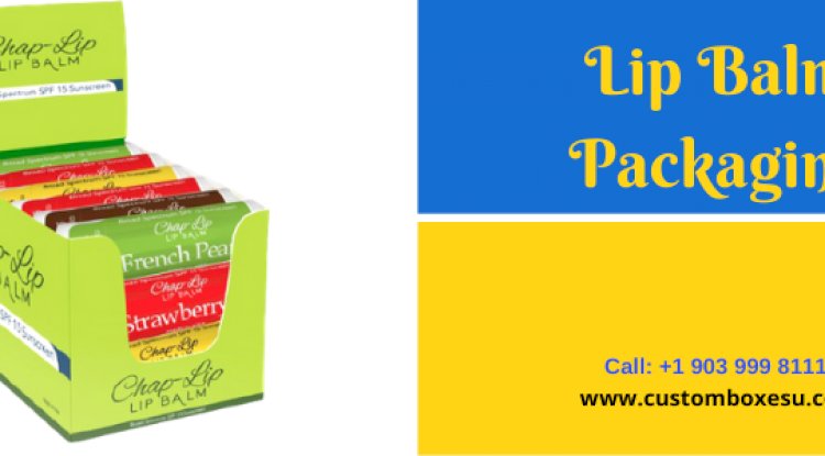 Lip balm packaging Printed logo & Design in Texas