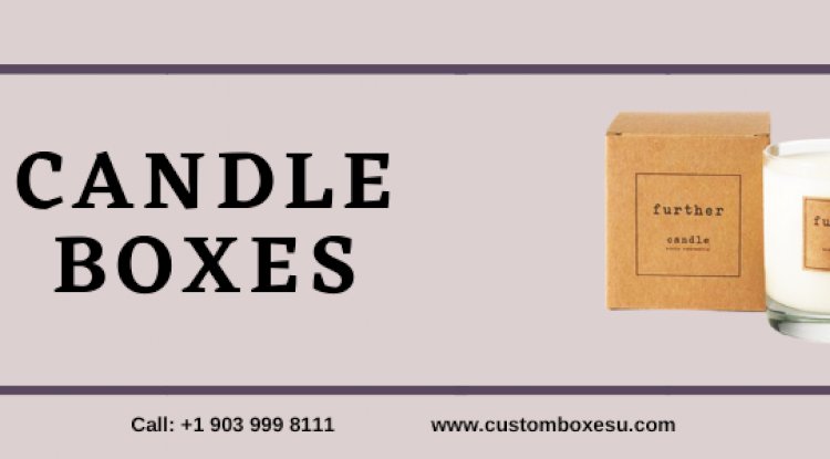 Candle boxes with Printed logo & Design in Texas, USA