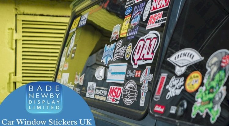There are numerous advantages to using self-cling stickers.