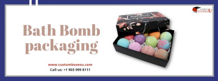 Luxury Bath bomb packaging available in Texas, USA