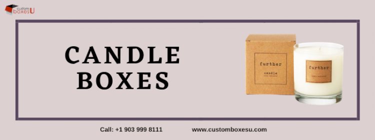 Candle boxes with Printed logo & Design in Texas, USA