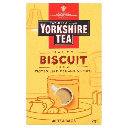 Yorkshire Tea Biscuit 40 Tea Bags