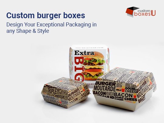Custom Burger Boxes Wholesale