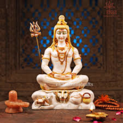 shiva idol for car dashboard